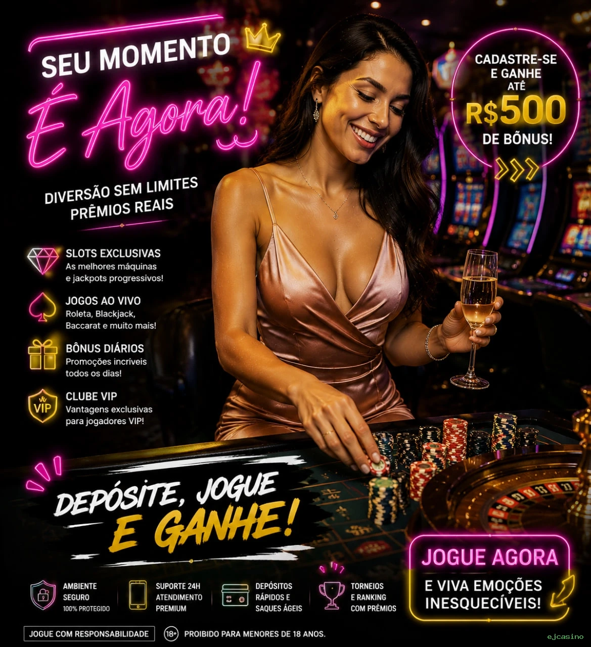 Bônus de Boas-vindas ejcasino