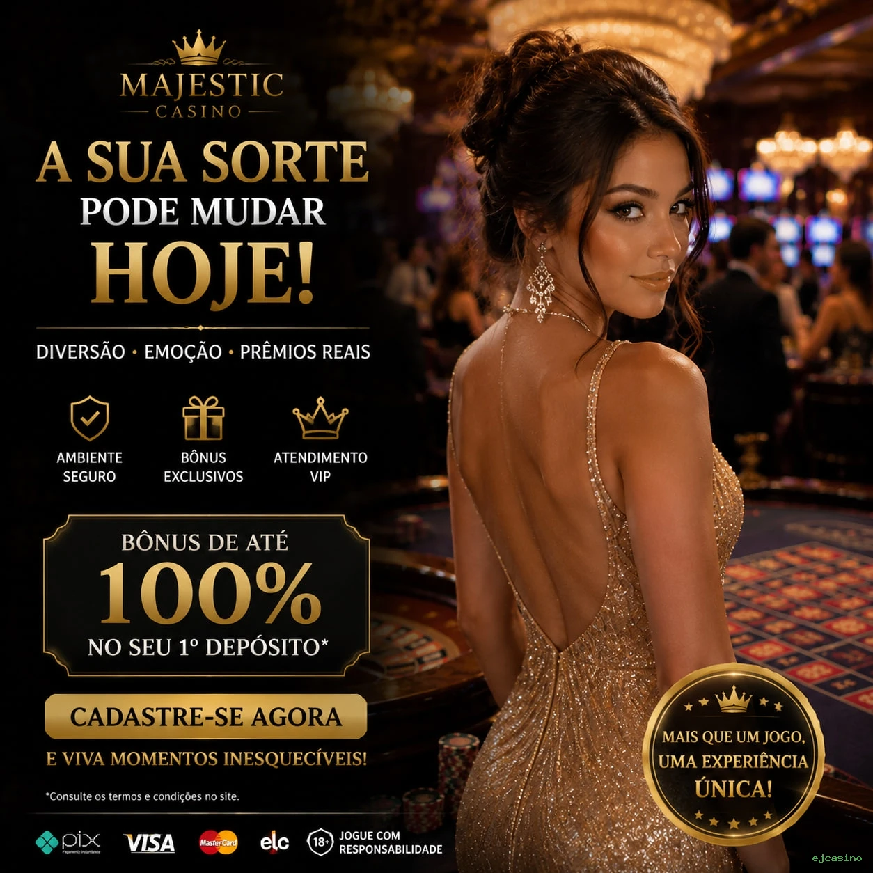 Bacará VIP com squeeze feature